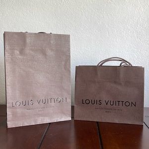 Louis Vuitton gift bags